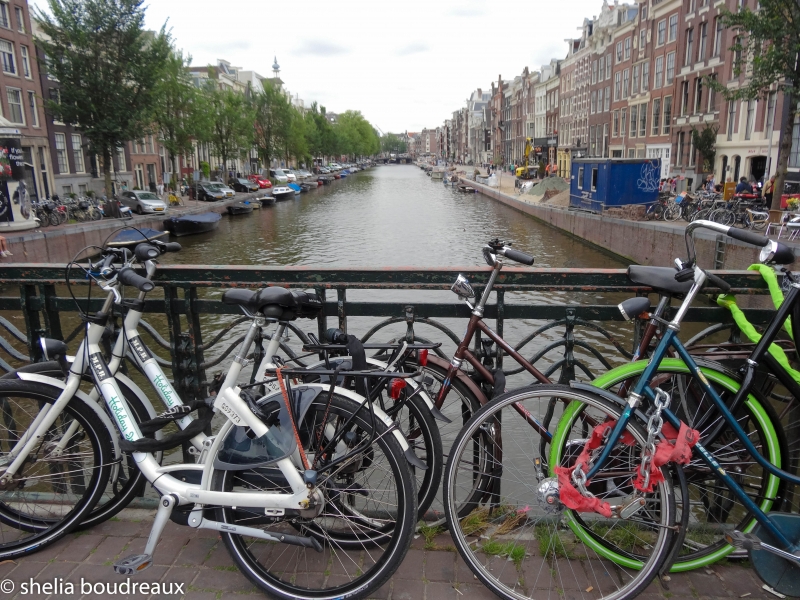 Amsterdam - Bikes, Bikes, Everywhere there are Bikes!