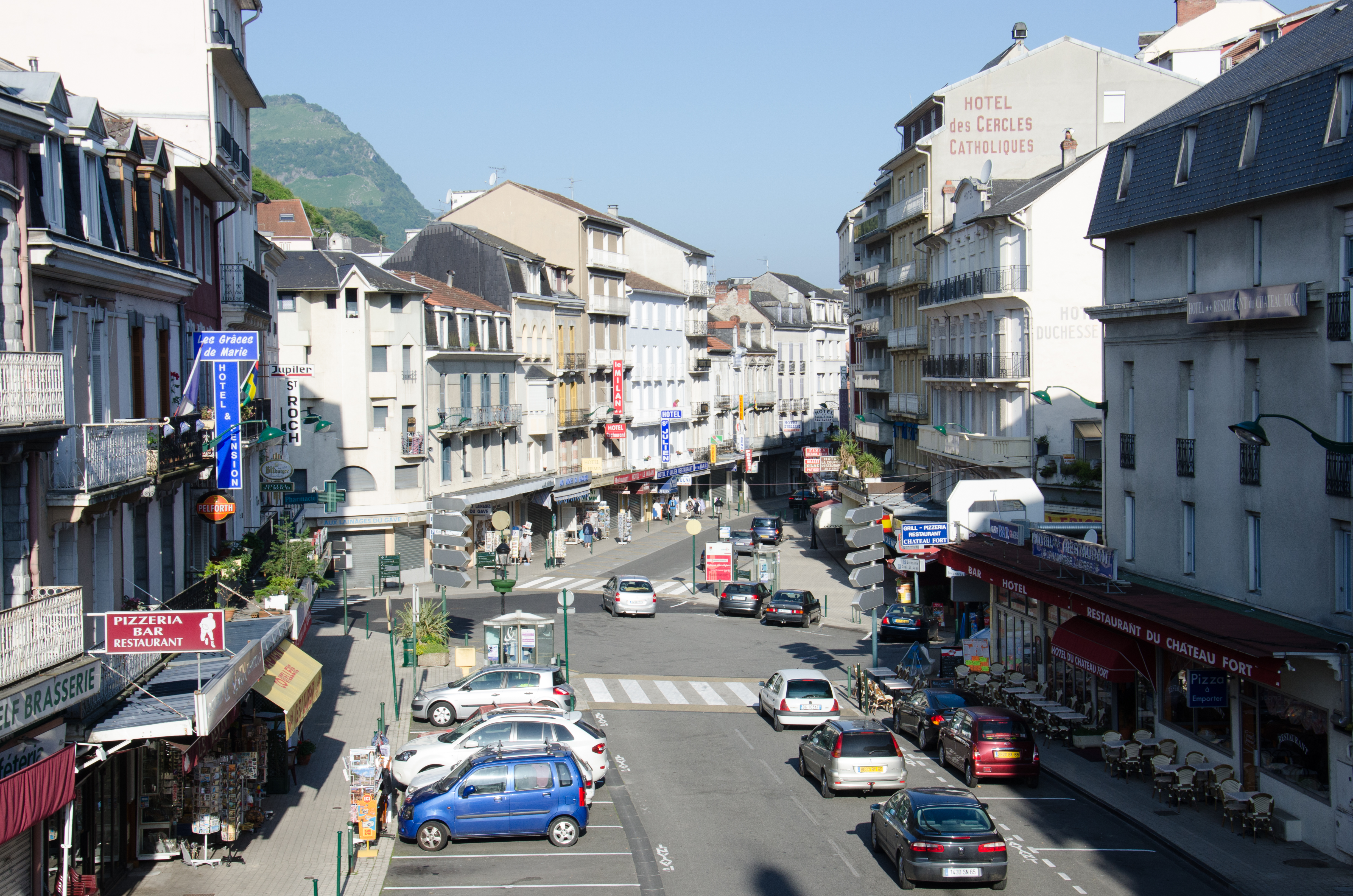 The city of Lourdes