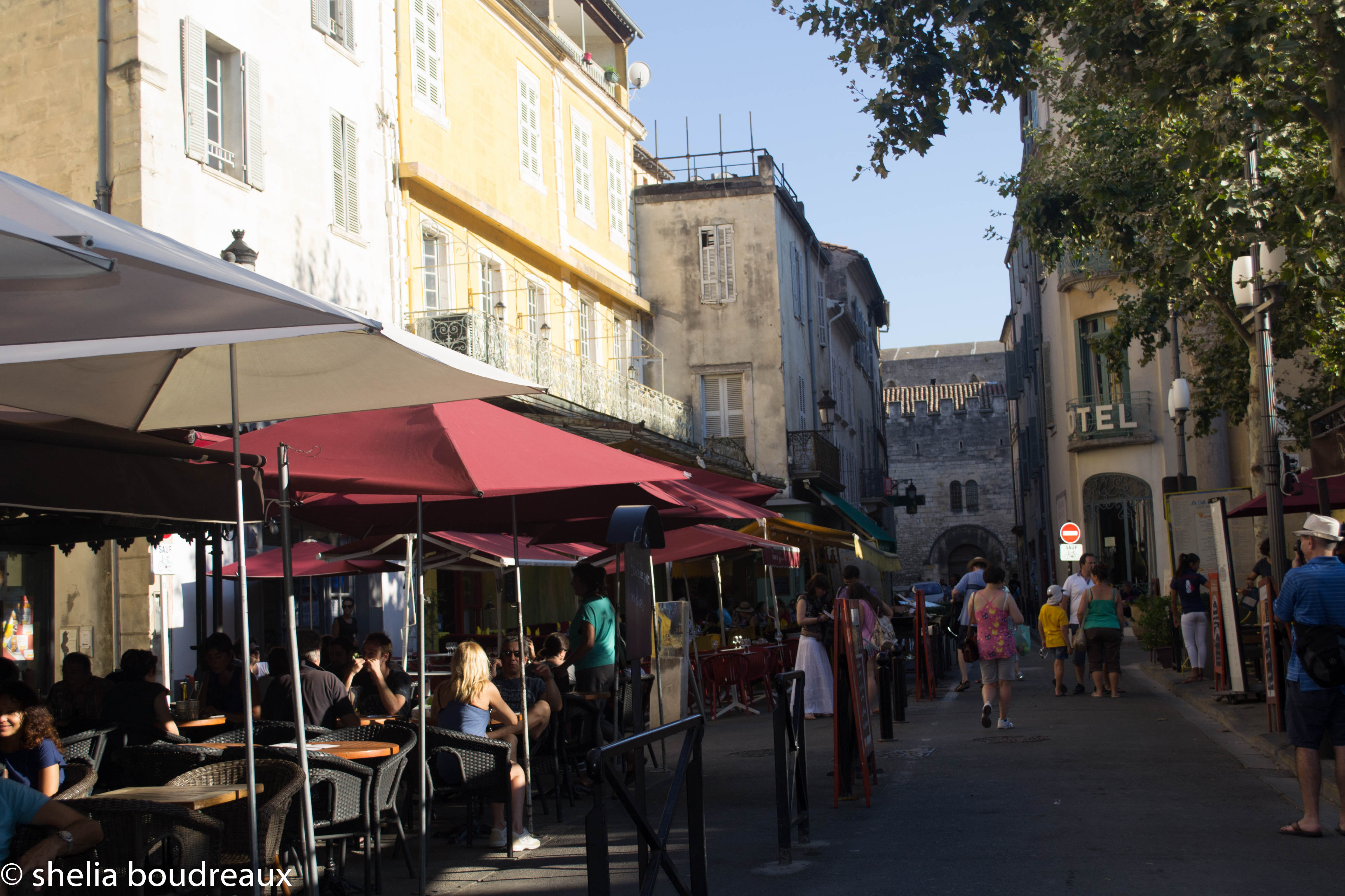 Cafe Terrace, Arles Painted by Van Gogh