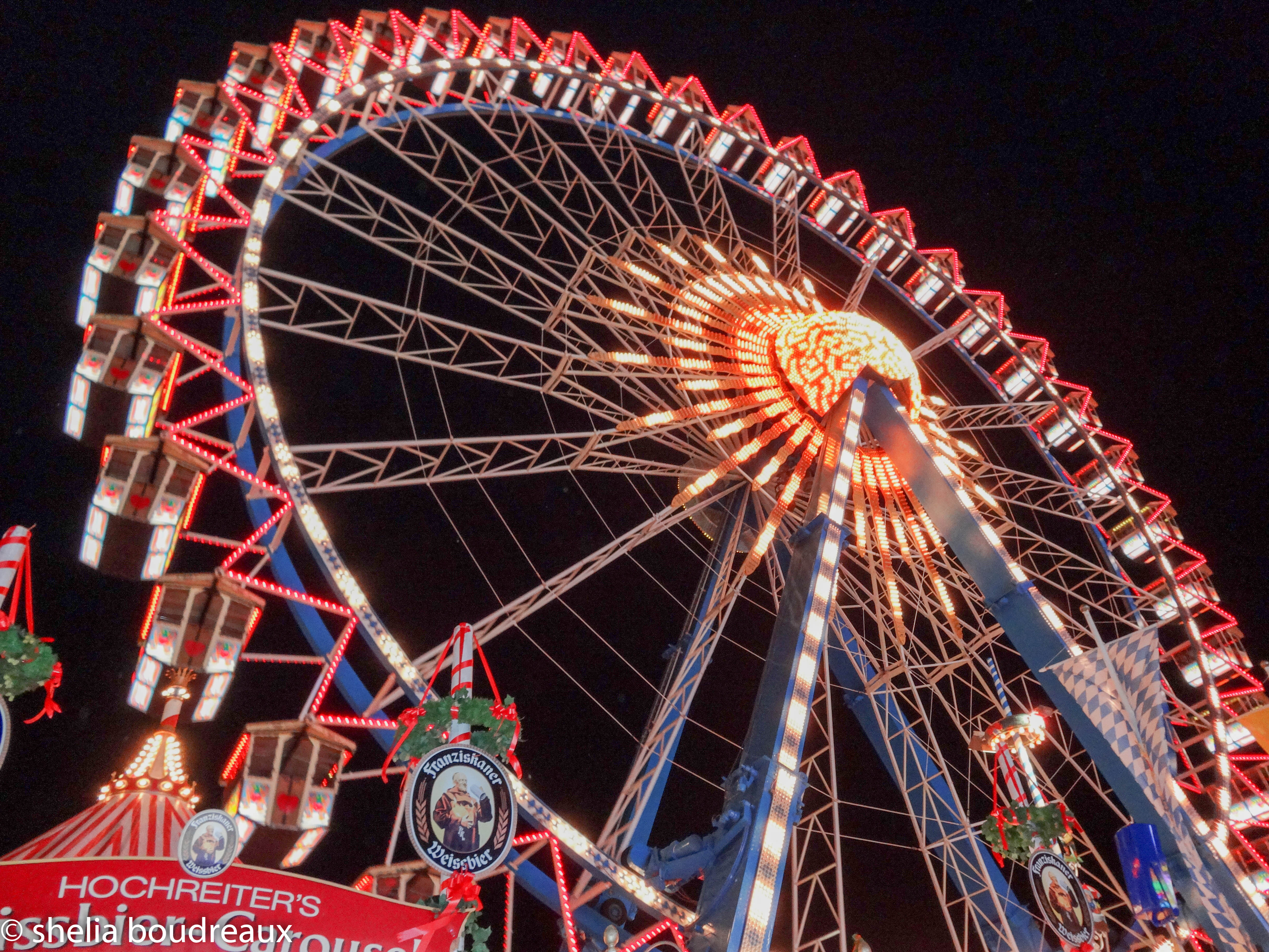 This ride will give you great views of the festival.